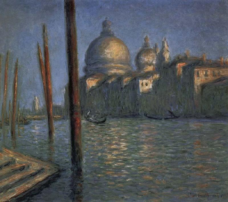 Claude Monet Le Grand Canal Sweden oil painting art